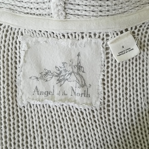 ANTHROPOLOGIE Angel Of The North Open Sweater S - Picture 8 of 8